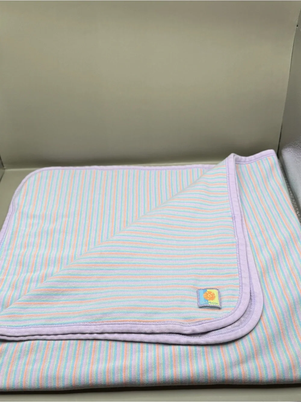Vintage Carters John Lennon Baby Blanket Lovey Swaddle Receiving Blanket